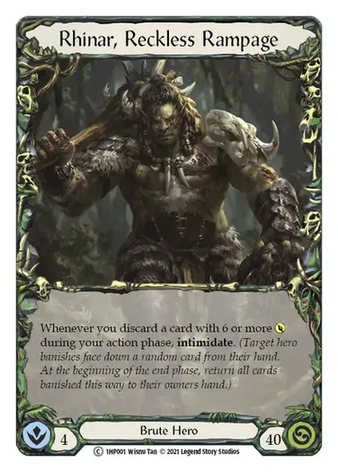 Rhinar, Reckless Rampage