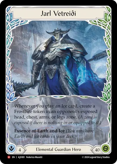 Jarl Vetreidi ヤール・ヴェトレディ アーモリーデッキ FaB 新品 JP】Armory Deck Origins:ヤール・ヴェトレディ | 非カード