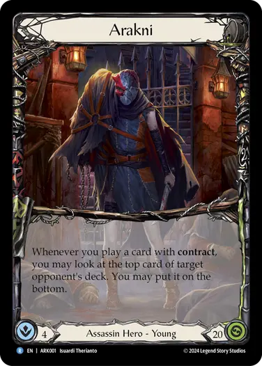 Flesh and Blood 抜け落ちたアラクニ Marvel CF 英語 Buy Arakni, Slipped Through The Cracks (Marvel) [HNT261