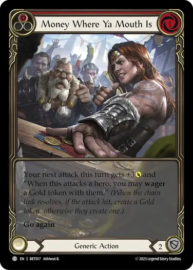 Money Where Ya Mouth Is