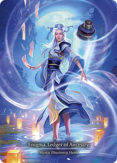 FAB Enigma, Ledger of Ancestry プレイマット FAB Enigma, Ledger of Ancestry プレイマット FAB Enigma