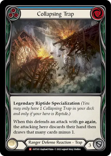 その他 Riptide, Lurker of the Deep Marvel fab Riptide, Lurker of the Deep (Promo) - Flesh & Blood TCG