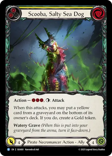 Scooba, Salty Sea Dog