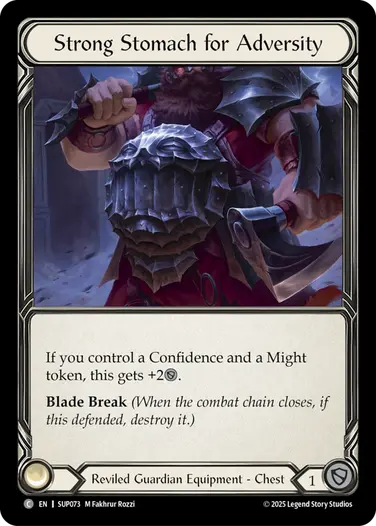 Strong Stomach for Adversity