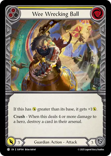 Wee Wrecking Ball